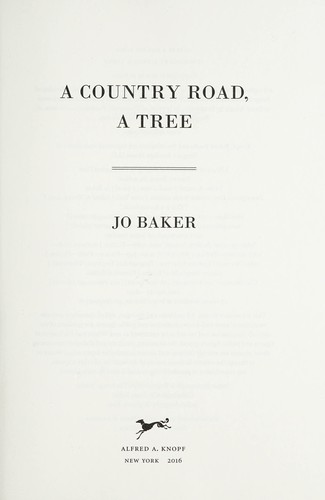 Cover of A country road, a tree