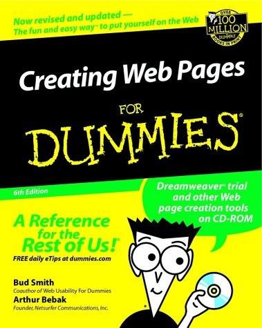 Cover of Creating Web pages for dummies