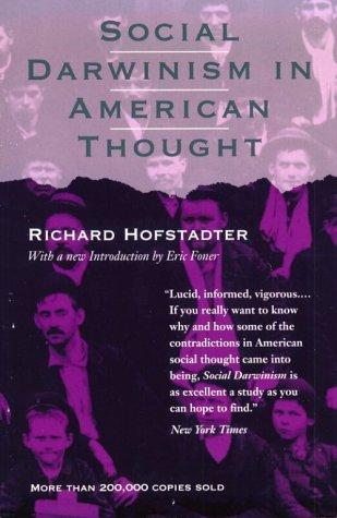 Cover of Social Darwinism in American thought, 1860-1915