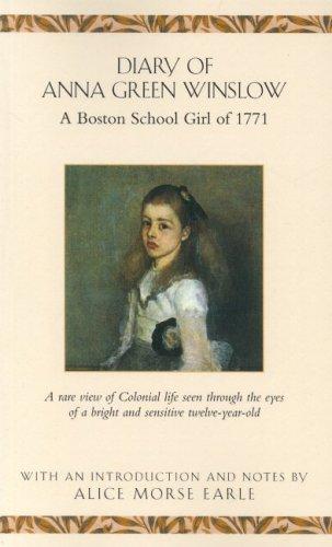 Cover of Diary of Anna Green Winslow