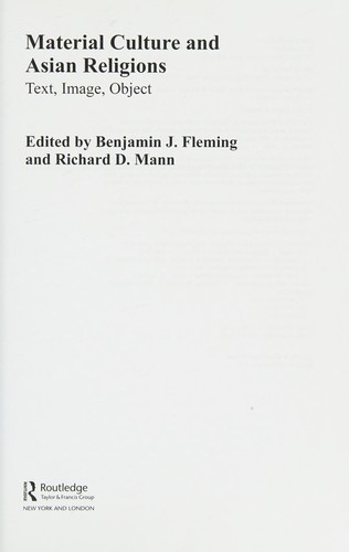 Cover of Material Culture and Asian Religions