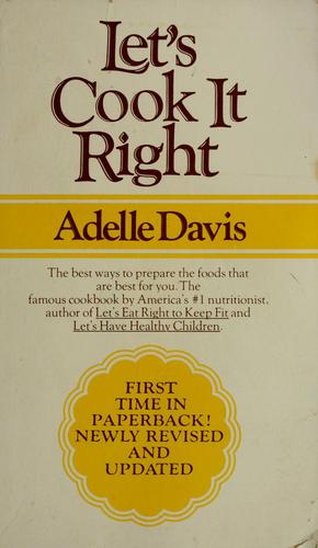 Cover of Let's cook it right.