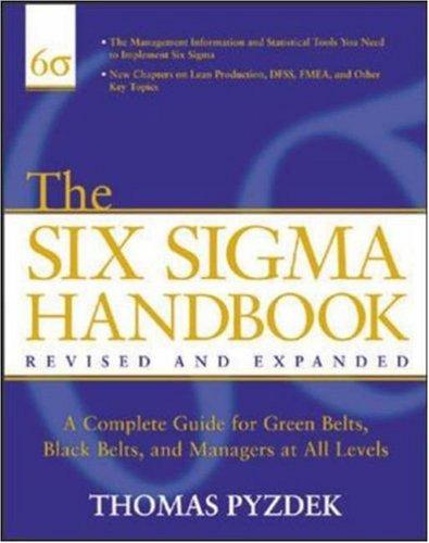 Cover of The Six Sigma handbook