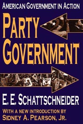 Cover of Party Government