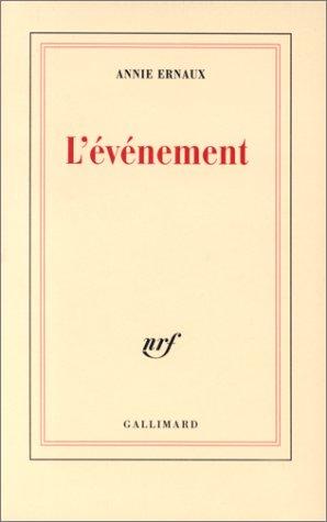Cover of L'événement