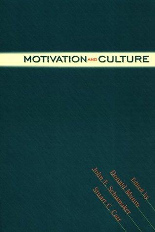 Cover of Motivation and culture