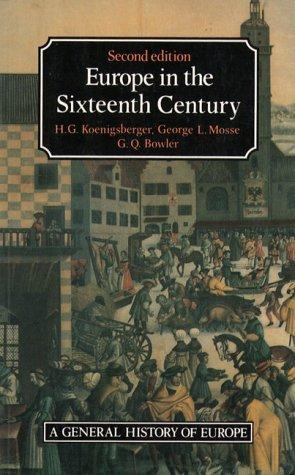 Cover of Europe in the sixteenth century