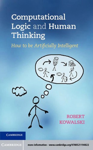 Cover of Computational logic and human thinking