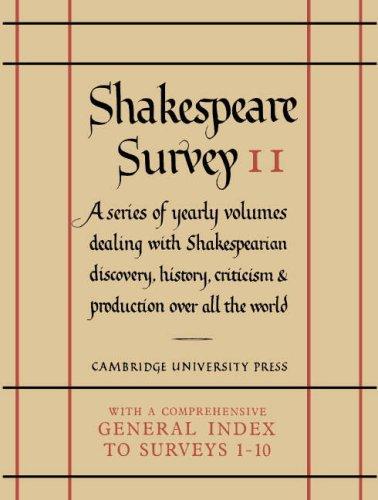 Cover of Shakespeare Survey