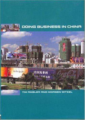 Cover of Doing Business in China