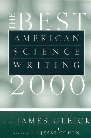 Cover of The Best American Science Writing 2000