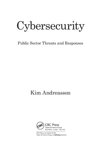 Cover of Cybersecurity