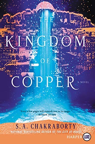 Cover of The Kingdom of Copper: A Novel (The Daevabad Trilogy)