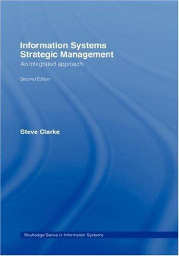 Cover of Information Systems Strategic Management