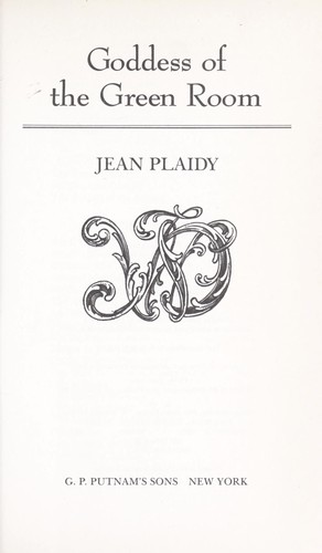 Cover of Goddess of the Green Room (Georgian saga