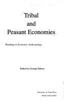 Cover of Tribal and peasant economies