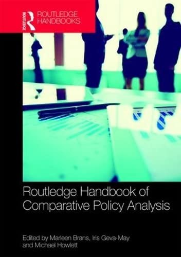 Cover of Routledge Handbook of Comparative Policy Analysis