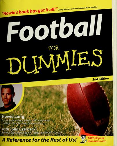 Cover of Football for dummies