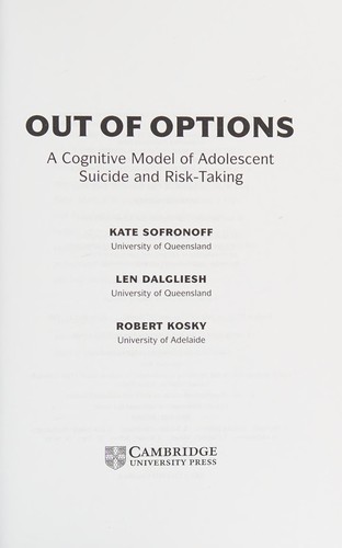 Cover of Out of options