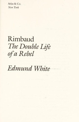 Cover of Rimbaud