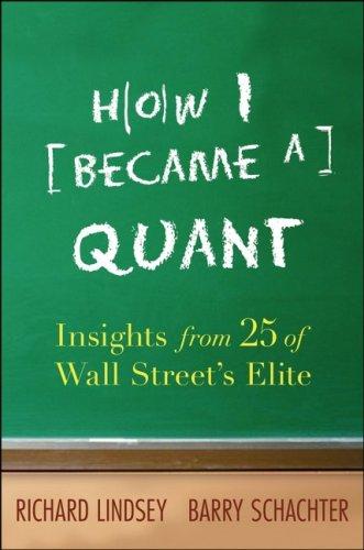 Cover of How I became a quant