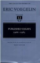 Cover of Published Essays