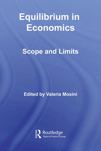 Cover of Equilibrium in economics