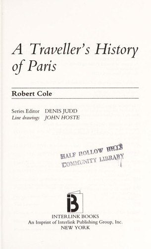 Cover of A traveller's history of Paris
