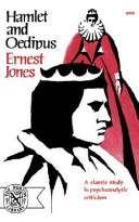 Cover of Hamlet and Oedipus