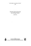 Cover of Vakıf su defterleri