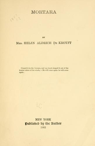 Cover of Mortara
