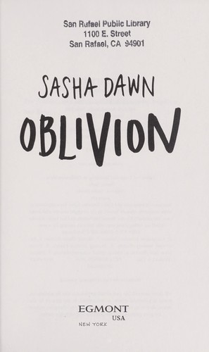 Cover of Oblivion