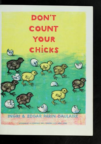 Cover of Don't count your chicks