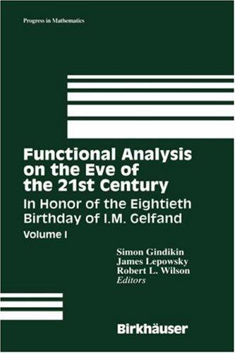 Cover of Functional analysis on the eve of the 21st century