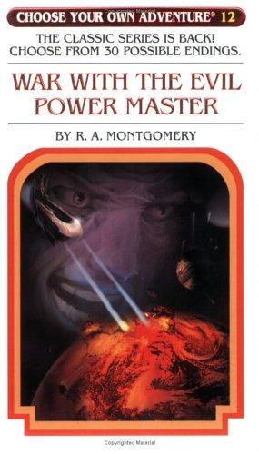 Cover of Choose Your Own Adventure - War with the Evil Power Master