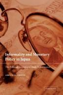 Cover of Informality and Monetary Policy in Japan