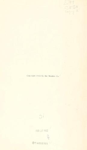 Cover of History of the Cherokee Indians and their legends and folk lore