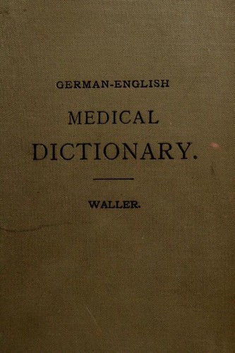 Cover of German-English Medical Dictionary