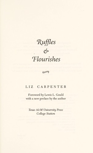 Cover of Ruffles & flourishes