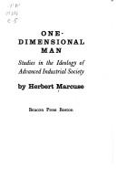 Cover of One-Dimensional Man