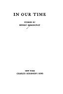 Cover of In our time