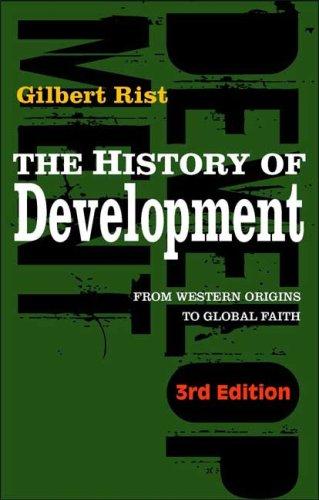 Cover of The history of development
