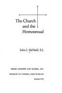 Cover of The church and the homosexual