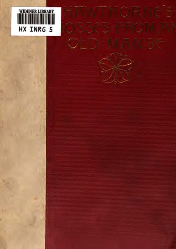 Cover of Mosses from an Old Manse