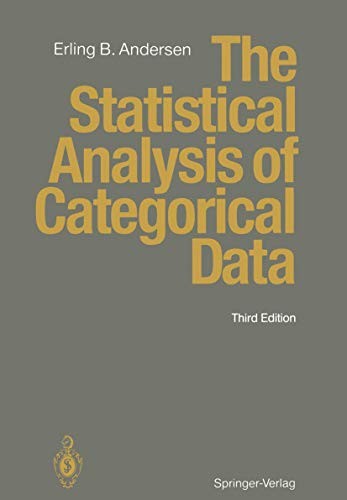 Cover of The statistical analysis of categorical data