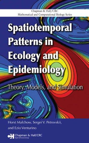 Cover of Spatiotemporal patterns in ecology and epidemiology