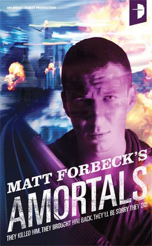 Cover of Amortals (Angry Robot)