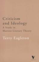 Cover of Criticism and ideology