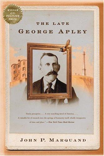 Cover of The late George Apley