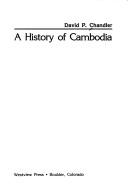 Cover of A history of Cambodia